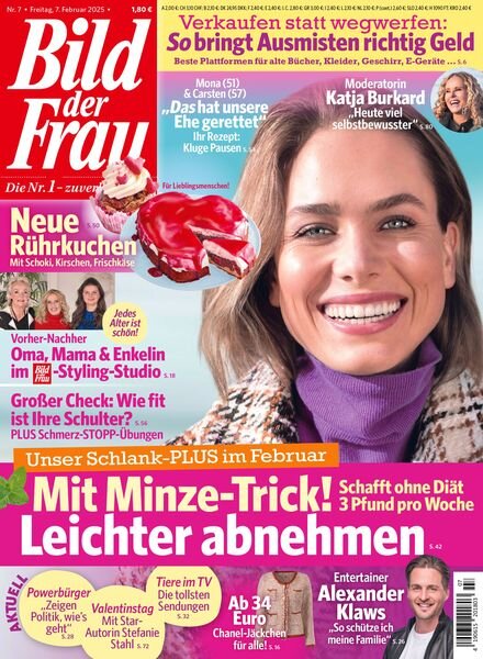 Bild der Frau – 7 Februar 2025 Cover