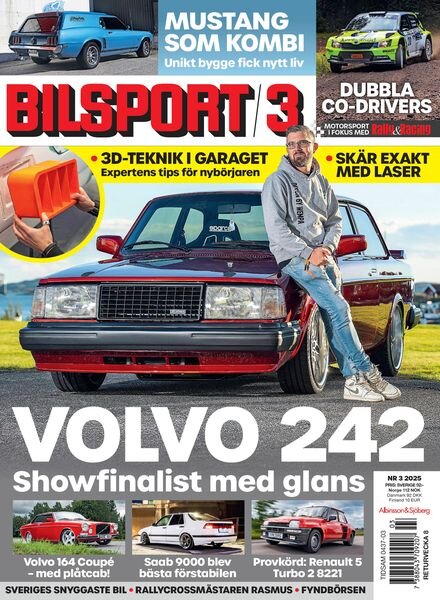 Bilsport – 29 Januari 2025 Cover