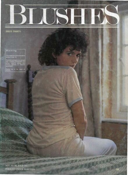Blushes – Number 30 1987 Cover