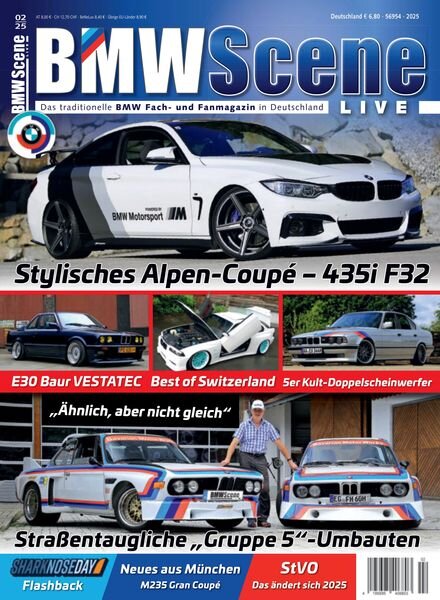 BMW Scene Live – Februar 2025 Cover