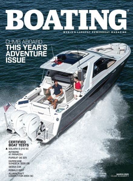 Boating – March 2025 Cover