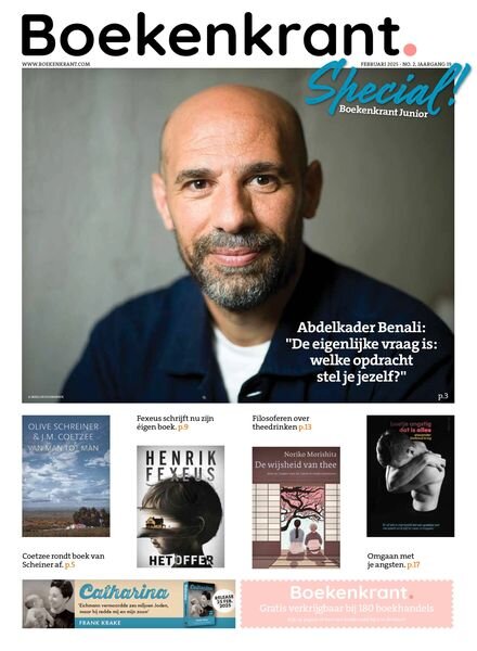 Boekenkrant – Februari 2025 Cover