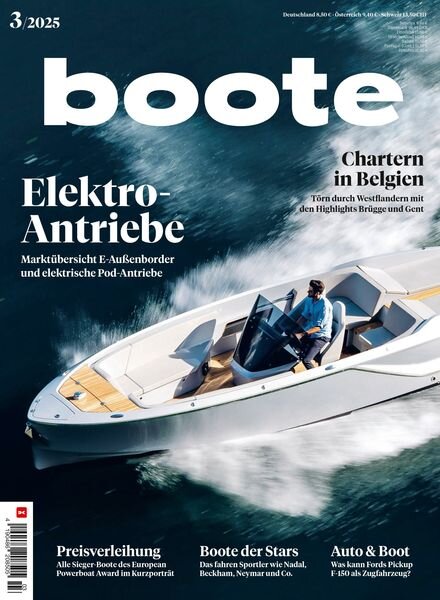 Boote – Marz 2025 Cover