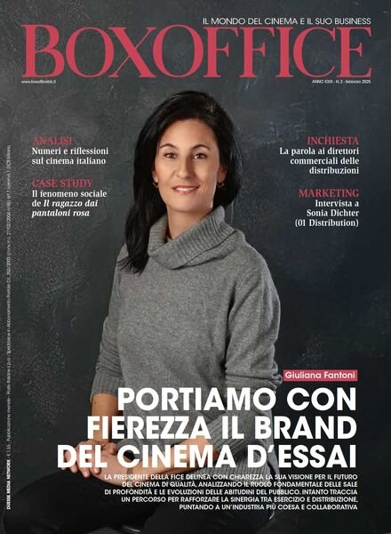 Box Office – Febbraio 2025 Cover