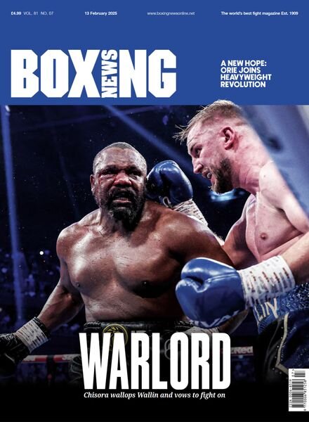 Boxing News – 13 February 2025 Cover