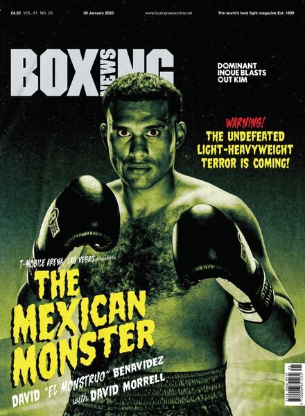 Boxing News Presents – January 30 2025 Cover