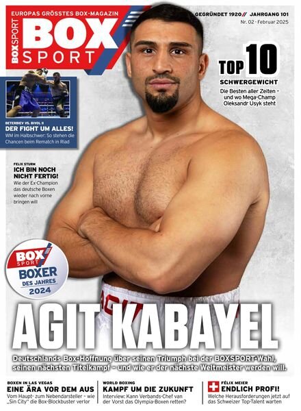 BoxSport – Februar 2025 Cover