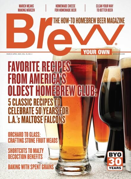 Brew Your Own – March-April 2025 Cover