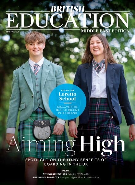 British Education – Middle East Edition – Spring 2025 Cover
