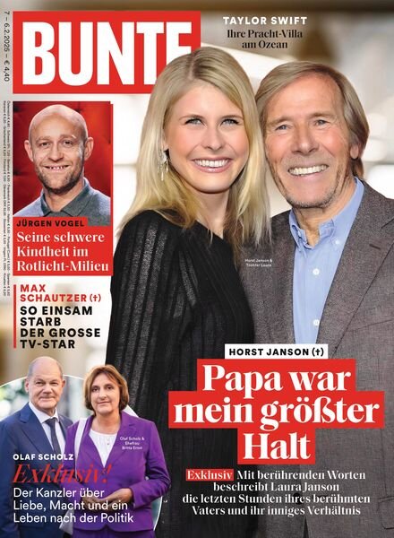 Bunte – 6 Februar 2025 Cover