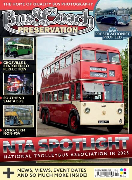 Bus & Coach Preservation – March 2025 Cover