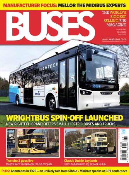 Buses Magazine – March 2025 Cover