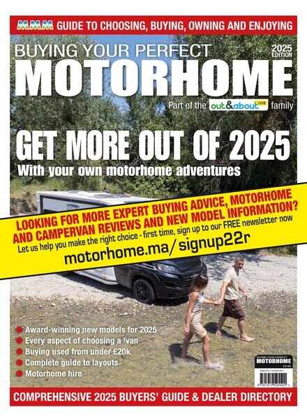 Buying Your Perfect Motorhome – 2025 Cover