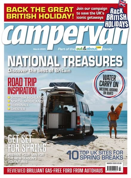 Campervan – March 2025 Cover
