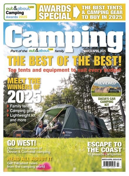 Camping – Mach-April 2025 Cover
