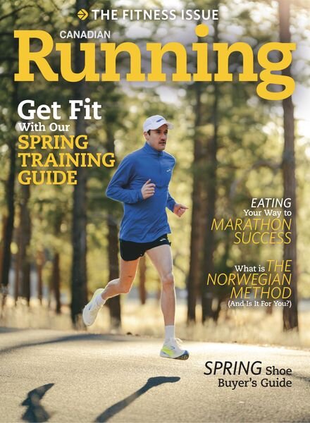 Canadian Running – March-April 2025 Cover