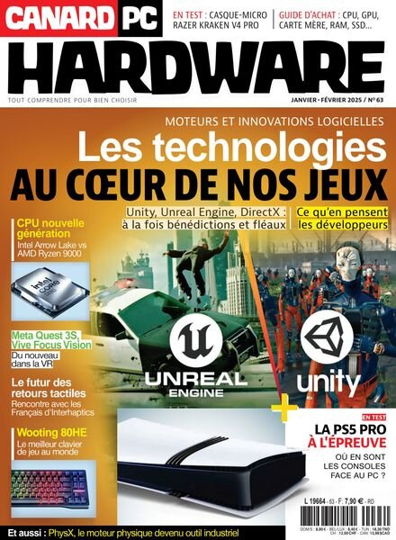 Canard PC Hardware – Janvier-Fevrier 2025 Cover