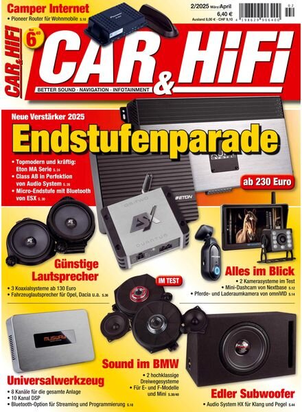 Car & Hifi – Februar 2025 Cover