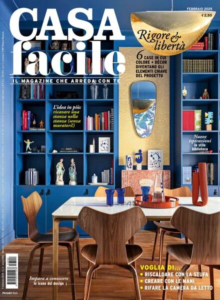 CasaFacile – Febbraio 2025 Cover