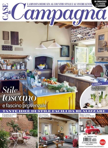 Case di Campagna – Febbraio-Marzo-Aprile 2025 Cover