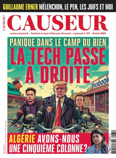 Causeur – Fevrier 2025 Cover