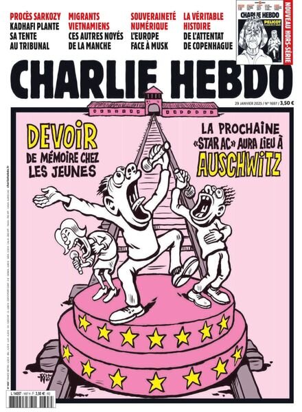 Charlie Hebdo – 29 Janvier 2025 Cover