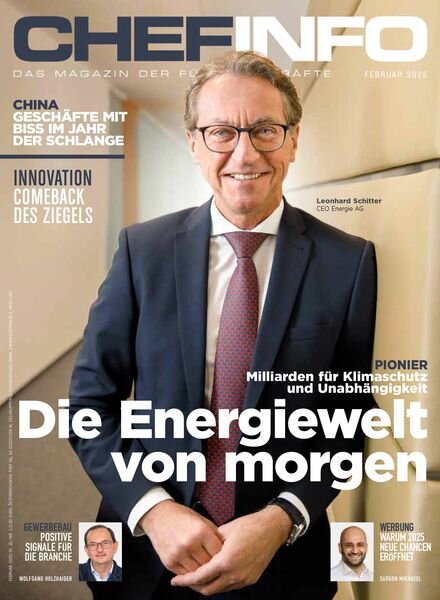 Chefinfo – Februar 2025 Cover