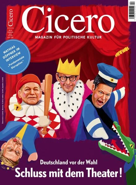 Cicero – Februar 2025 Cover