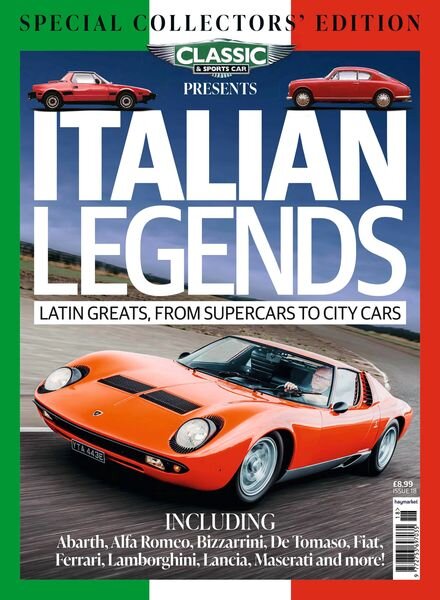 Classic & Sports Car Presents – Italian Legends 2025 Cover