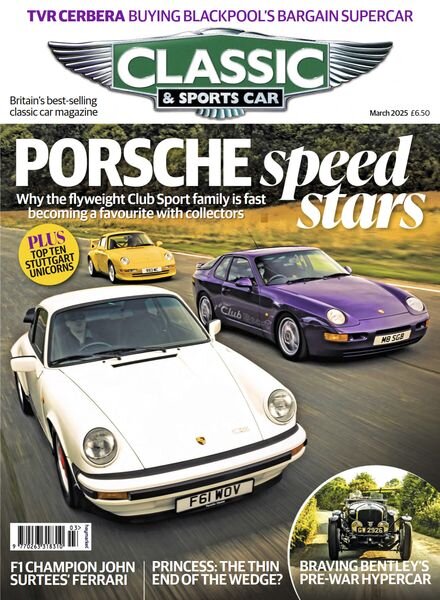 Classic & Sports Car UK – March 2025 Cover