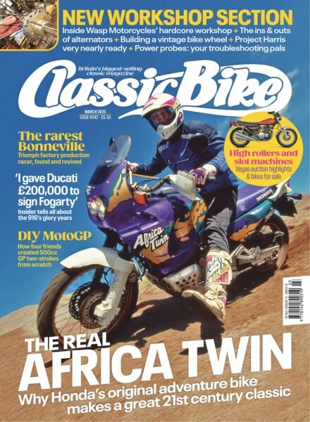 Classic Bike UK – March 2025 Cover