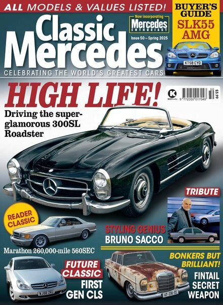 Classic Mercedes – Spring 2025 Cover
