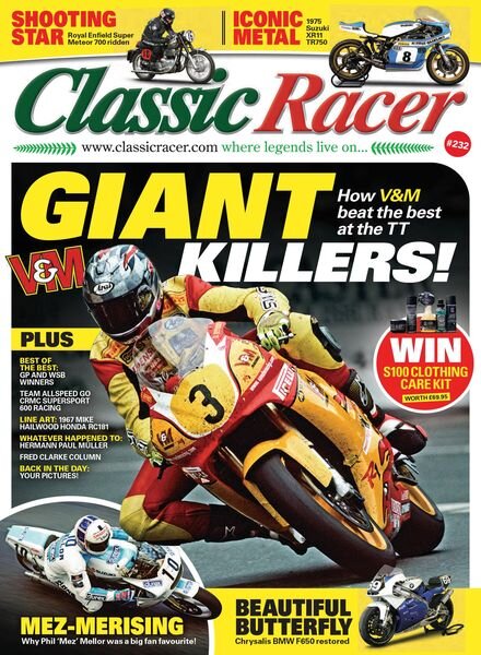Classic Racer – March-April 2025 Cover