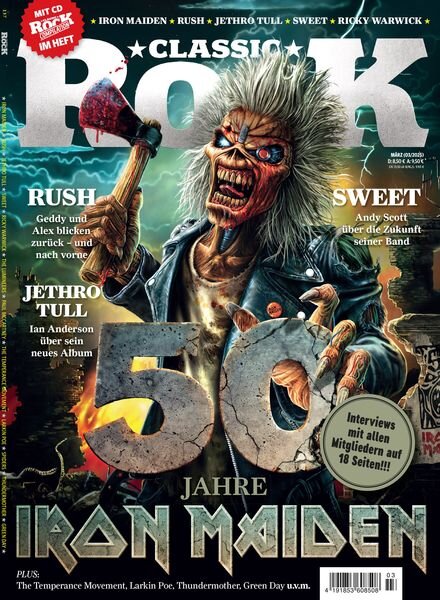 Classic Rock Germany – Marz 2025 Cover