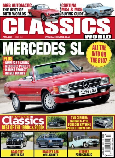 Classics World – April 2025 Cover