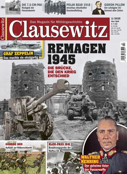 Clausewitz – Marz-April 2025 Cover