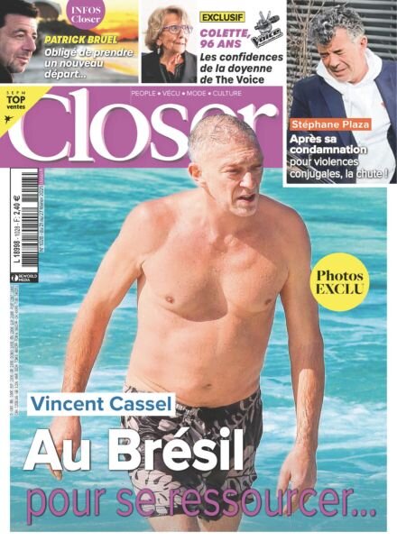 Closer France – 21 Fevrier 2025 Cover