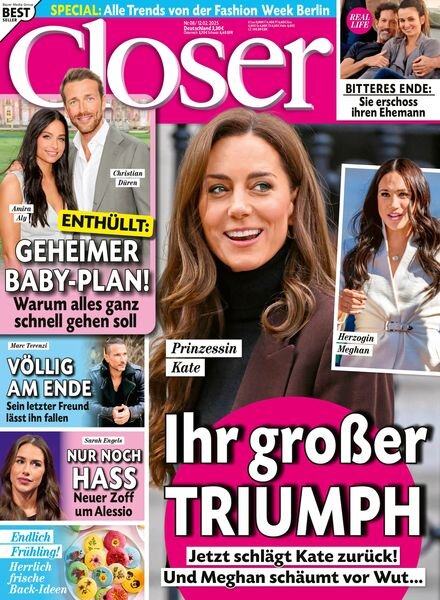Closer Germany – 12 Februar 2025 Cover