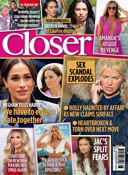 Closer UK – 22 February 2025 Cover
