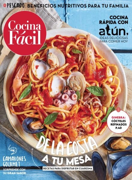 Cocina Facil Mexico – Marzo 2025 Cover