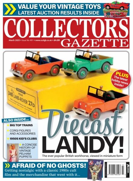 Collectors Gazette – March 2025 Cover