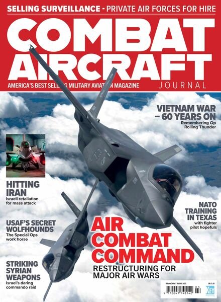 Combat Aircraft – March 2025 Cover