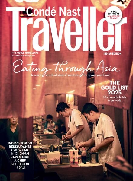Conde Nast Traveller India – February-April 2025 Cover