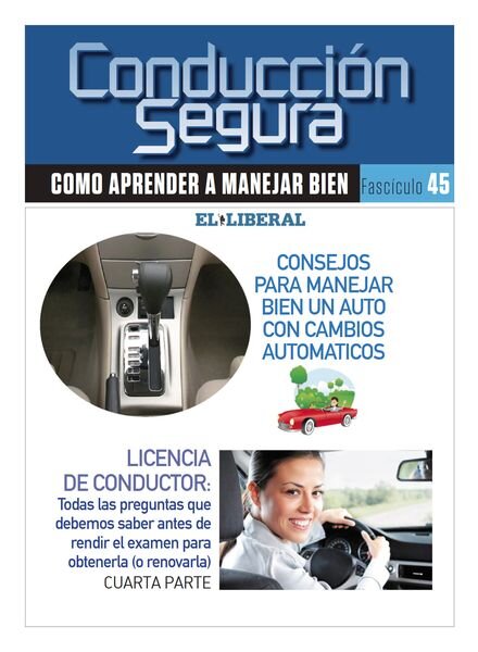 Conduccion segura – 15 Enero 2025 Cover