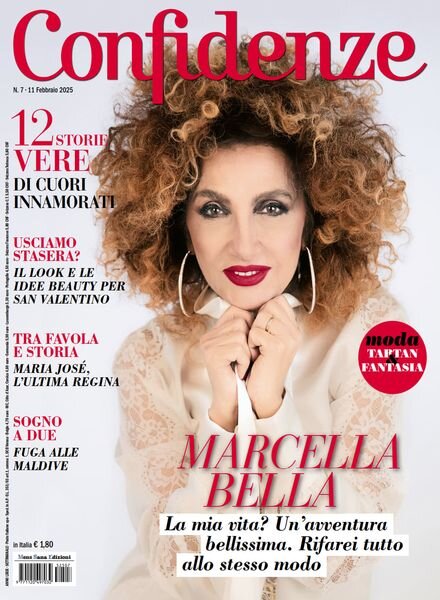Confidenze – 11 Febbraio 2025 Cover