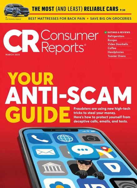 Consumer Reports – March 2025 Cover