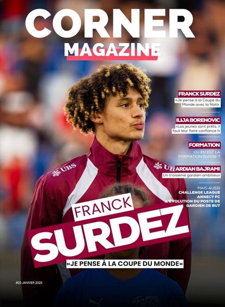 Corner Magazine – Janvier 2025 Cover