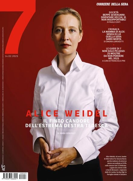 Corriere della Sera Sette – 14 Febbraio 2025 Cover