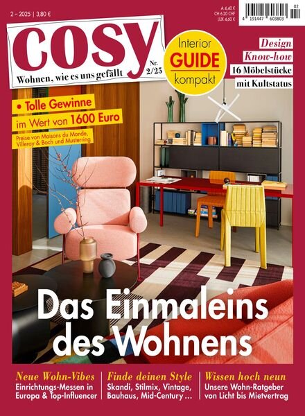 Cosy – Februar 2025 Cover