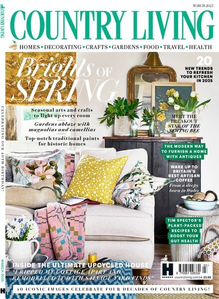 Country Living UK – March 2025 Cover